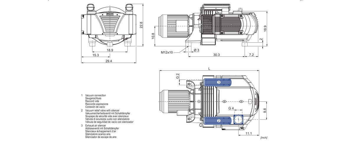 VXLF 2.400真空泵